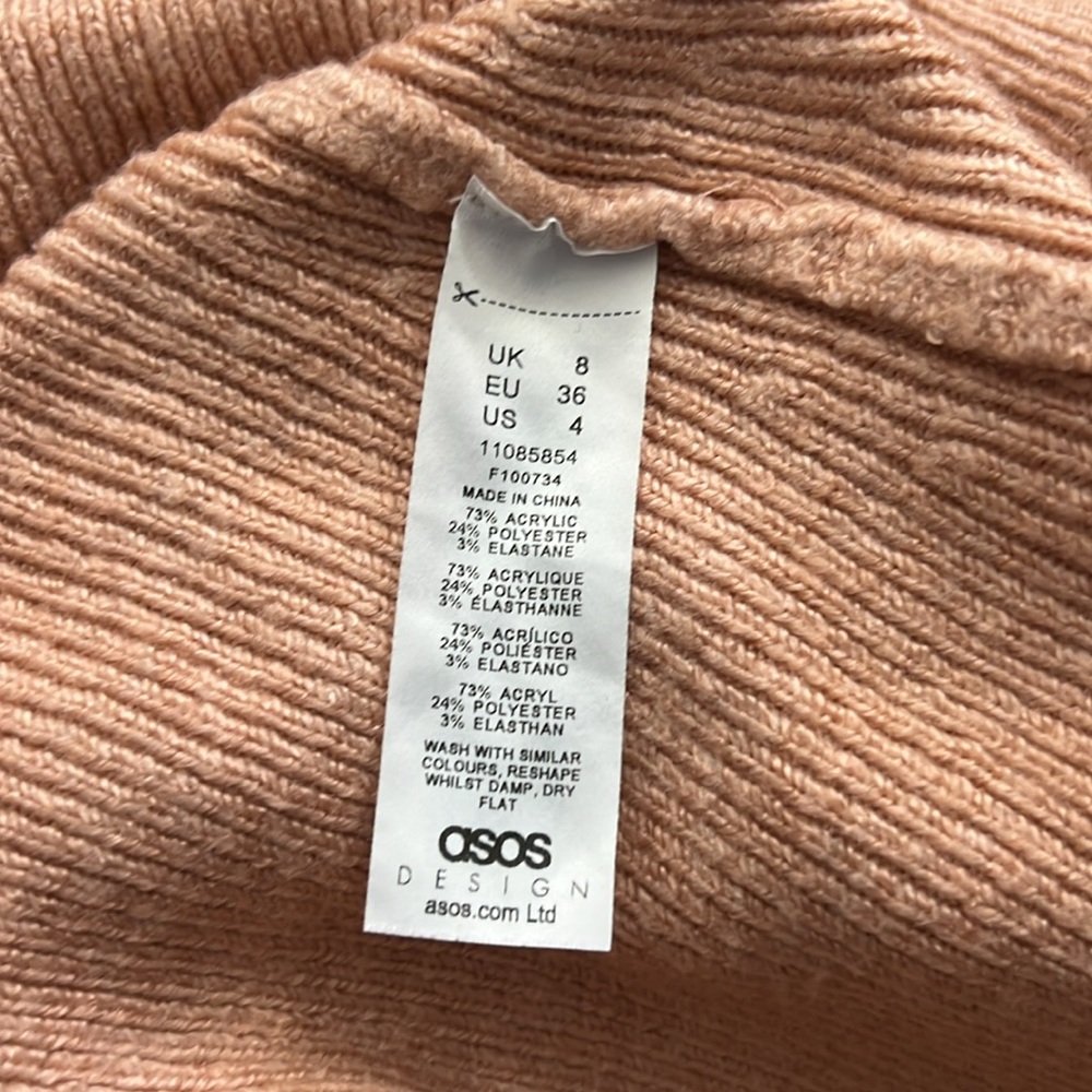 ASOS Ribbed Cardigan Sweater - Picture 7 of 7